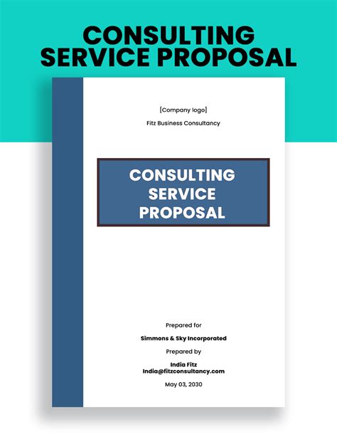 10 Essential Elements Of A Consulting Proposal Template Google Docs