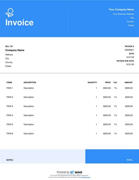 10 Essential Features Of An Hourly Invoice Template In Word