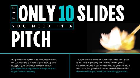 10 Essential Slides In Guy Kawasakis Pitch Deck Template