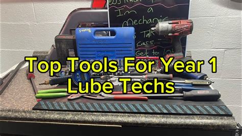 10 Essential Tools For Lube Techs On-The-Go