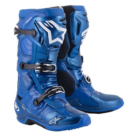 10 Features Of Alpinestars Tech 10 Blue Boots