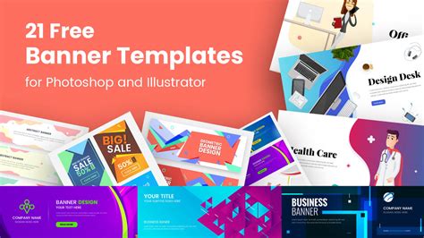 10 Free Banner Design Templates In Photoshop