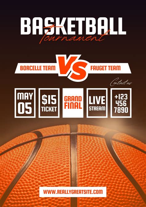 10 Free Basketball Tournament Flyer Templates