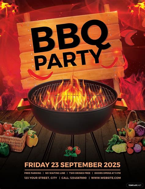 10 Free Bbq Flyer Templates To Download Now