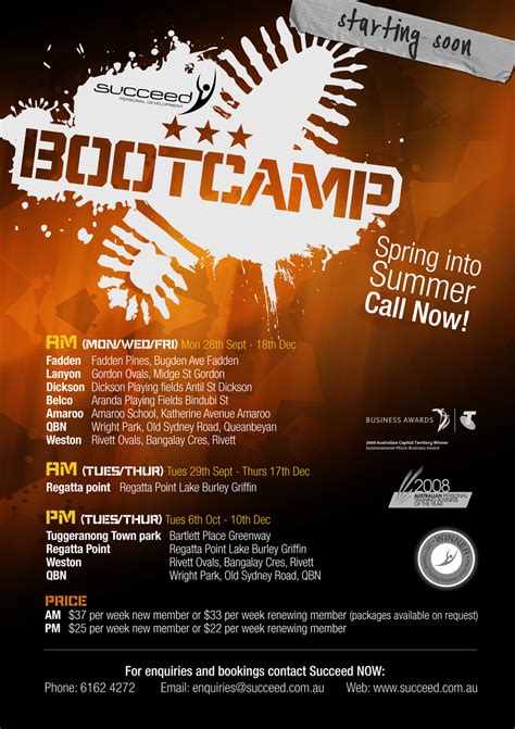 10 Free Boot Camp Flyer Templates