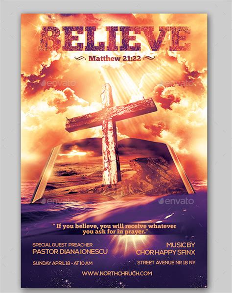 10 Free Church Flyer Templates For Instant Download