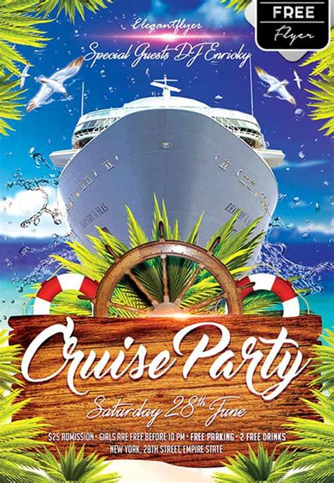 10 Free Cruise Flyer Templates You Need Now