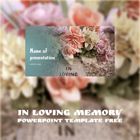 10 Free In Loving Memory Powerpoint Templates