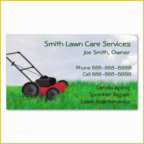 10 Free Lawn Care Business Card Templates To Try