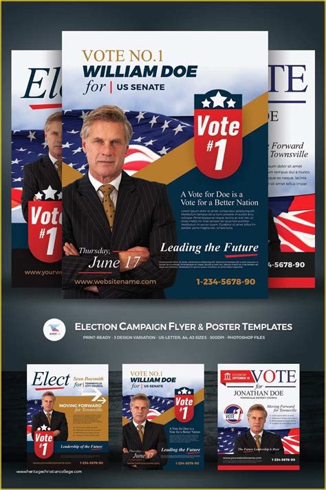 10 Free Political Poster Templates To Download Now