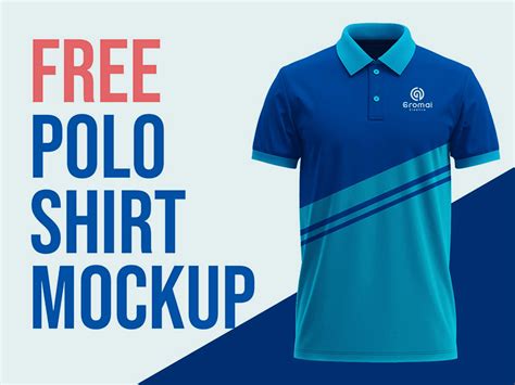 10 Free Polo Shirt Template Psd Designs