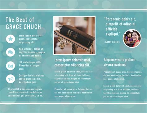 10 Free Religious Brochure Templates To Inspire Faith