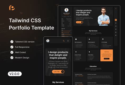 10 Free Tailwind Css Portfolio Templates To Boost Your Site