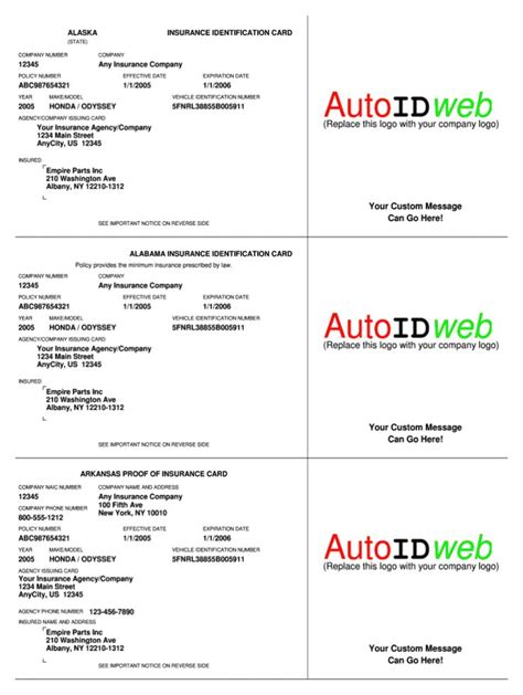 10 Progressive Car Insurance Id Card Templates Revealed