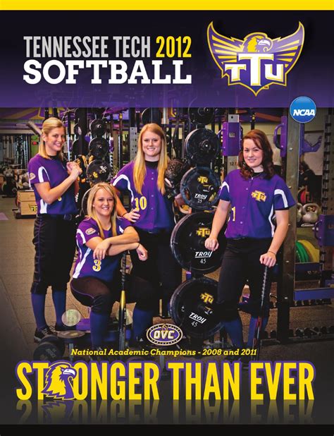 10 Thrilling Facts About Tennessee Tech Softball