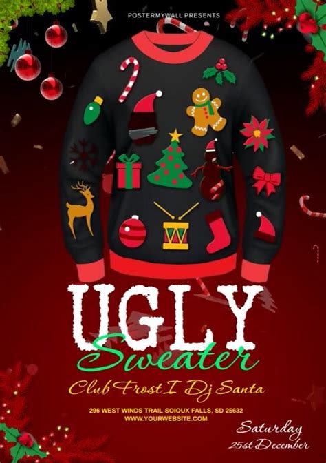 10 Ugly Sweater Design Templates To Try This Christmas