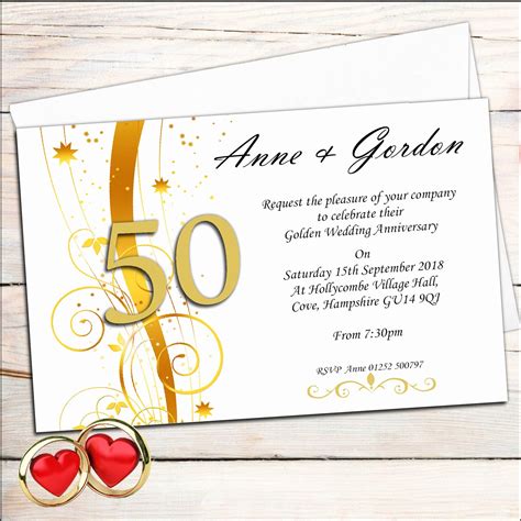 10 Wedding Anniversary Invitation Templates To Cherish