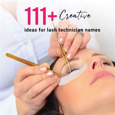 20 Creative Names For Lash Techs