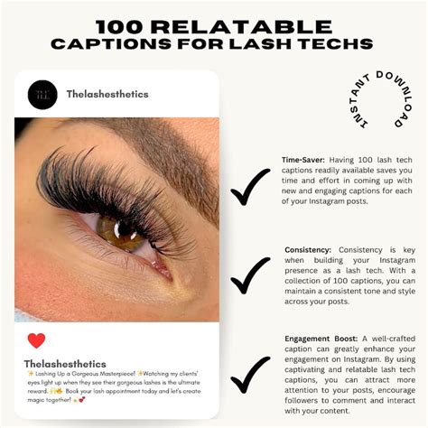 20 Lash Tech Captions To Boost Your Business