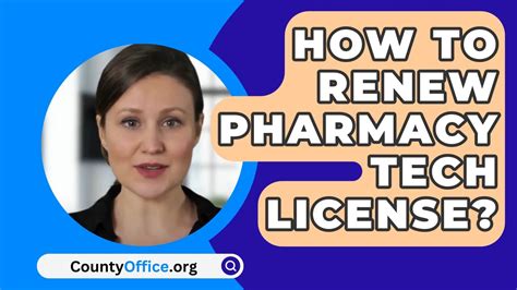 3 Steps To Renew Pharmacy Tech License In Va