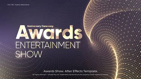 5 Award Show After Effects Templates To Download