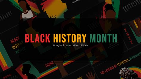 5 Black History Month Google Slides Templates