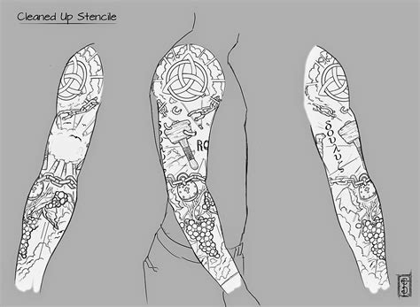 5 Blank Arm Tattoo Templates You Need To See