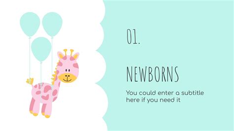 5 Easy Baby Shower Google Slides Templates