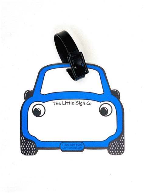 5 Easy Car Rider Tags Templates