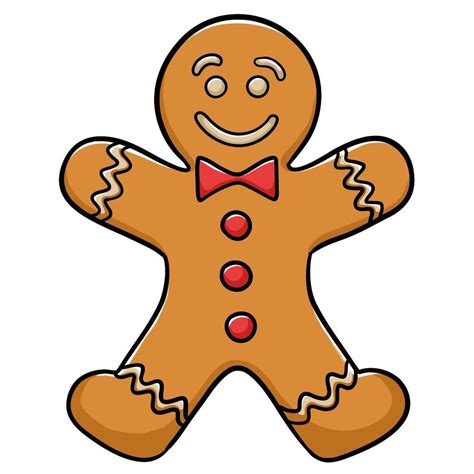 5 Easy Gingerbread Man Drawing Templates