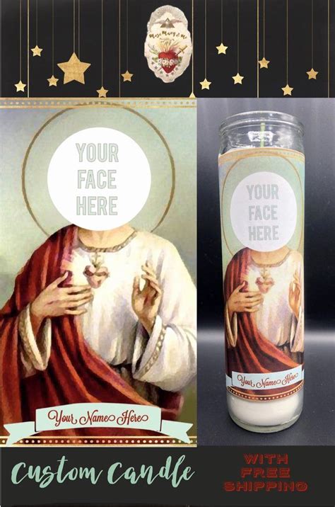 5 Easy Ways To Use A Blank Saint Candle Template