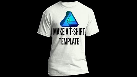 5 Essential Affinity Designer T Shirt Templates