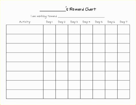 5 Essential Blank Size Chart Templates