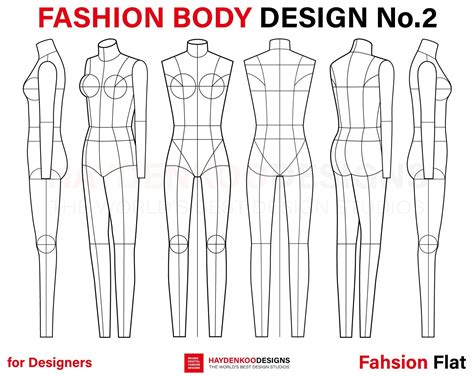 5 Essential Body Templates For Fashion Design