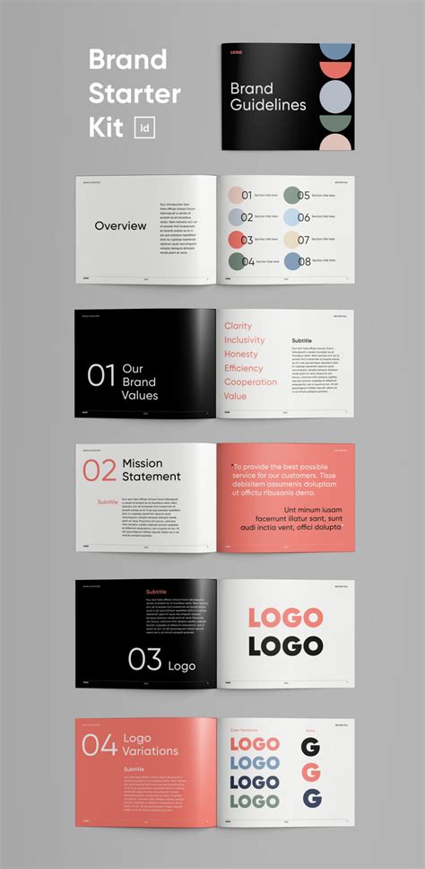 5 Essential Brand Guidelines Templates In Indesign