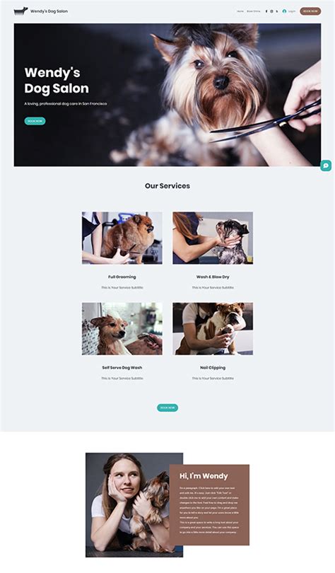 5 Essential Features Of A Pet Grooming Website Template