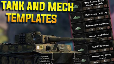 5 Essential Hoi4 Heavy Tank Templates