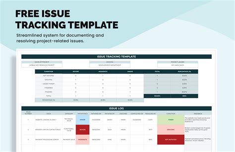 5 Essential Issue Tracker Template Xls Features