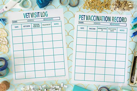 5 Essential Pet Vaccination Record Templates