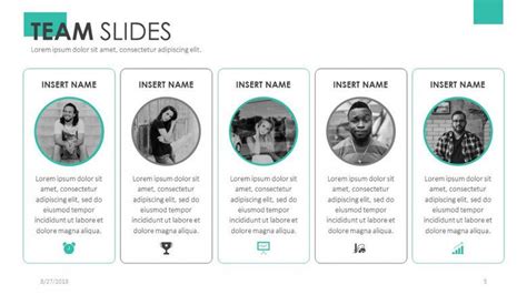 5 Essential Powerpoint Team Slide Templates