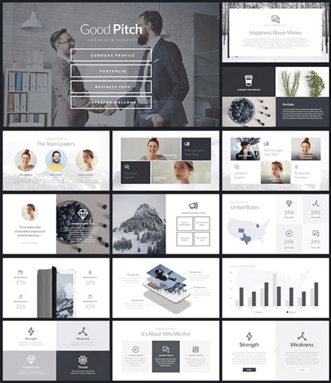 5 Essential Slides For A Professional Business Template