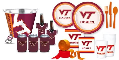 5 Essential Virginia Tech Party Supplies