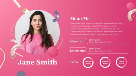 5 Free About Me Ppt Templates To Impress