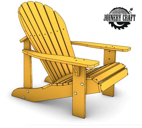 5 Free Adirondack Chair Templates