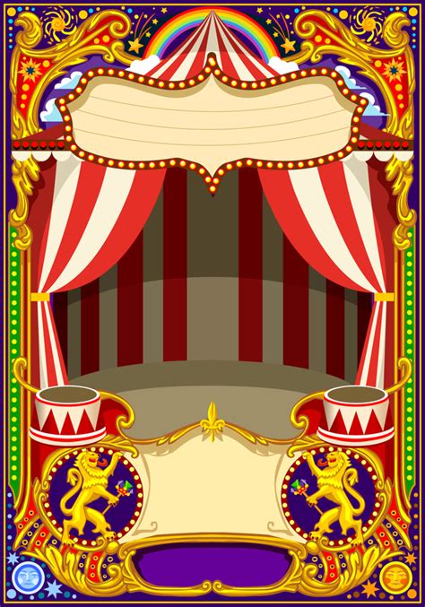 5 Free Blank Carnival Sign Templates