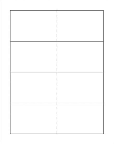 5 Free Blank Flash Card Templates