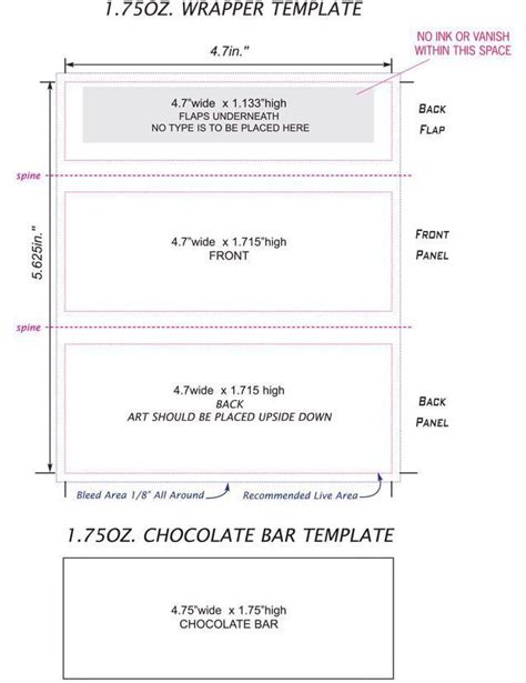 5 Free Candy Bar Wrapper Templates To Print