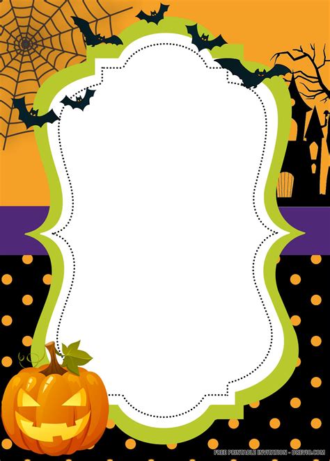 5 Free Halloween Invitation Templates In Microsoft Word