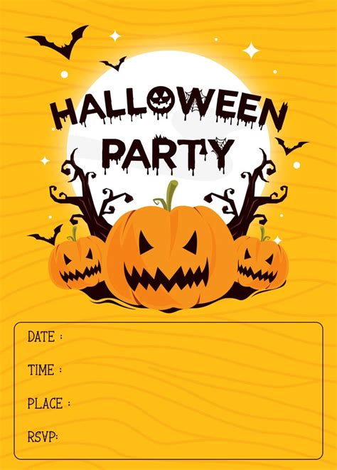 5 Free Halloween Invitation Templates To Die For