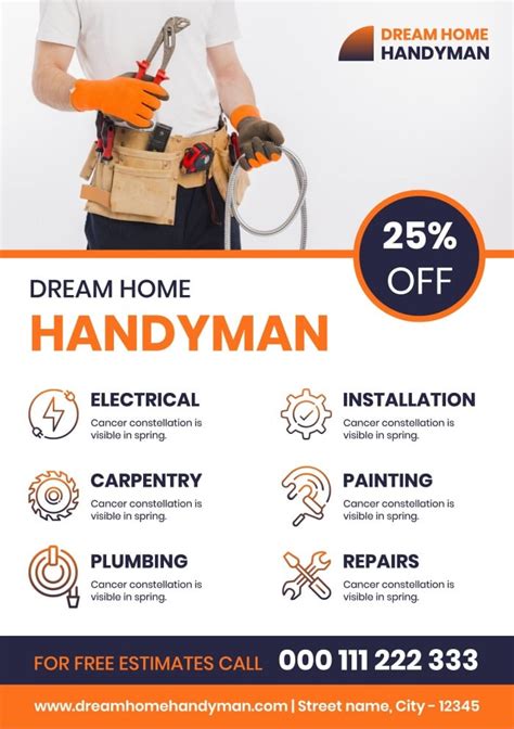 5 Free Handyman Flyer Templates To Boost Your Business